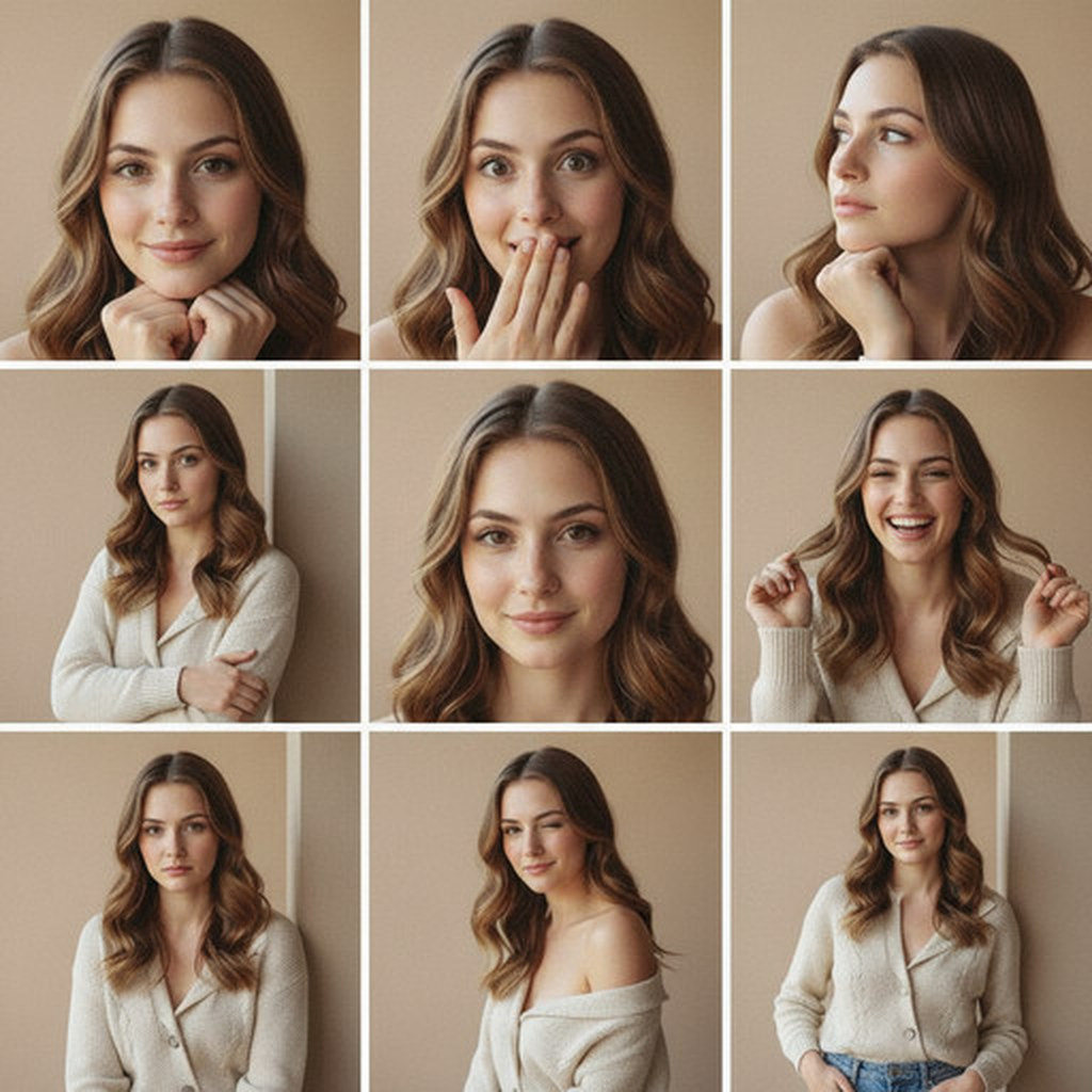 Фотосессии в формате сетки 3x3