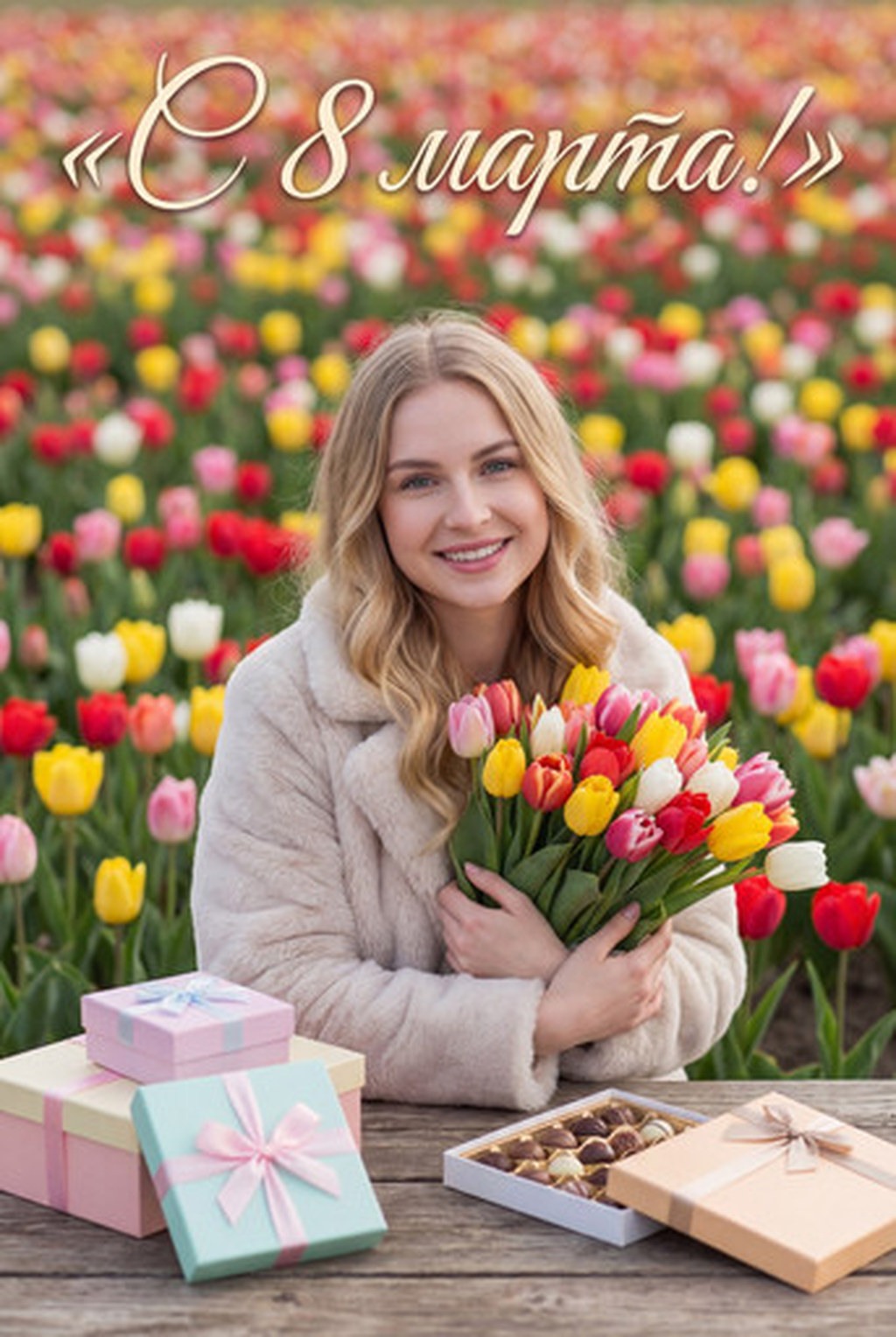 Поздравление с 8 марта