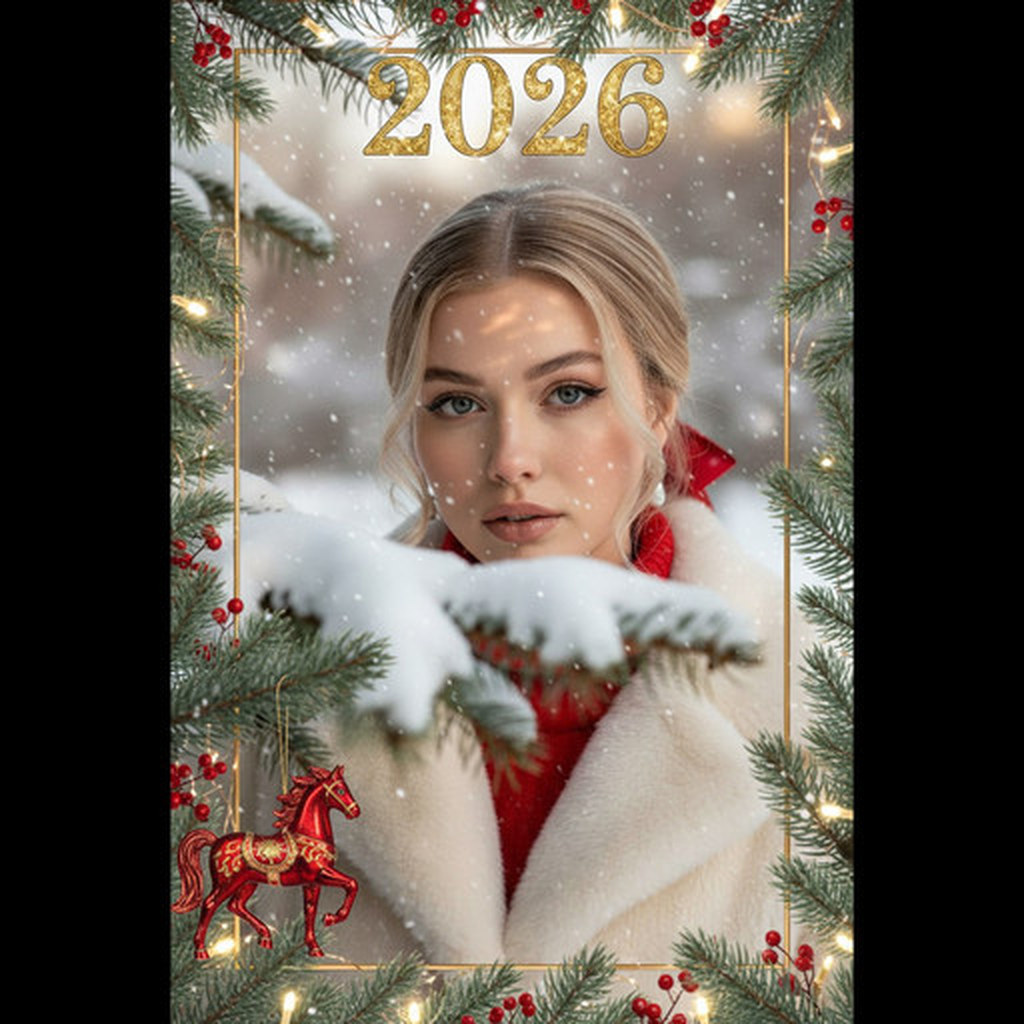 Новогодняя рамка