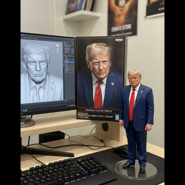 Создать 3D-фигурку из твоего фото