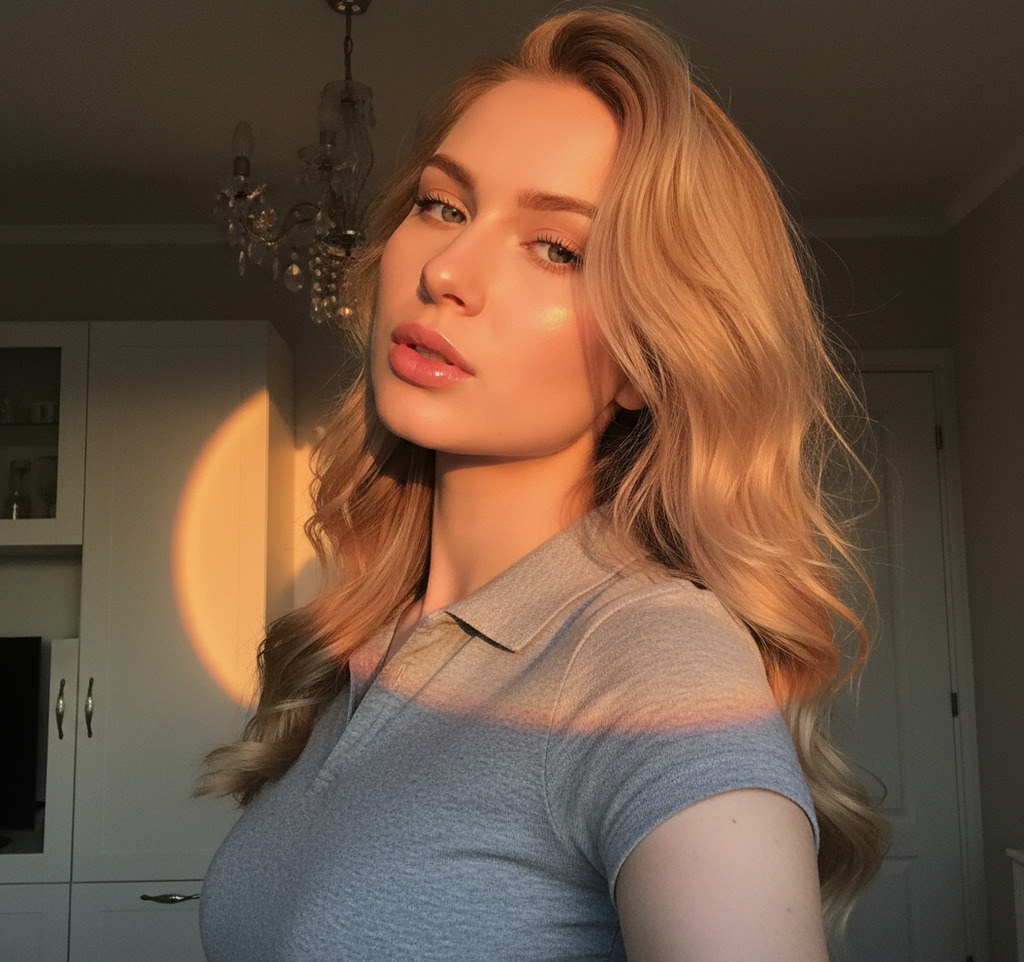 Уютное селфи девушки #203