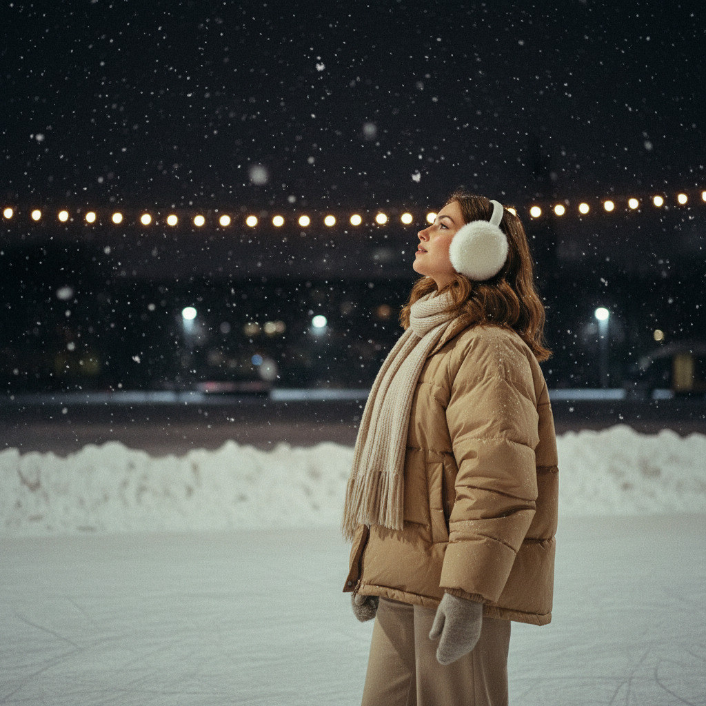 Ночью на катке