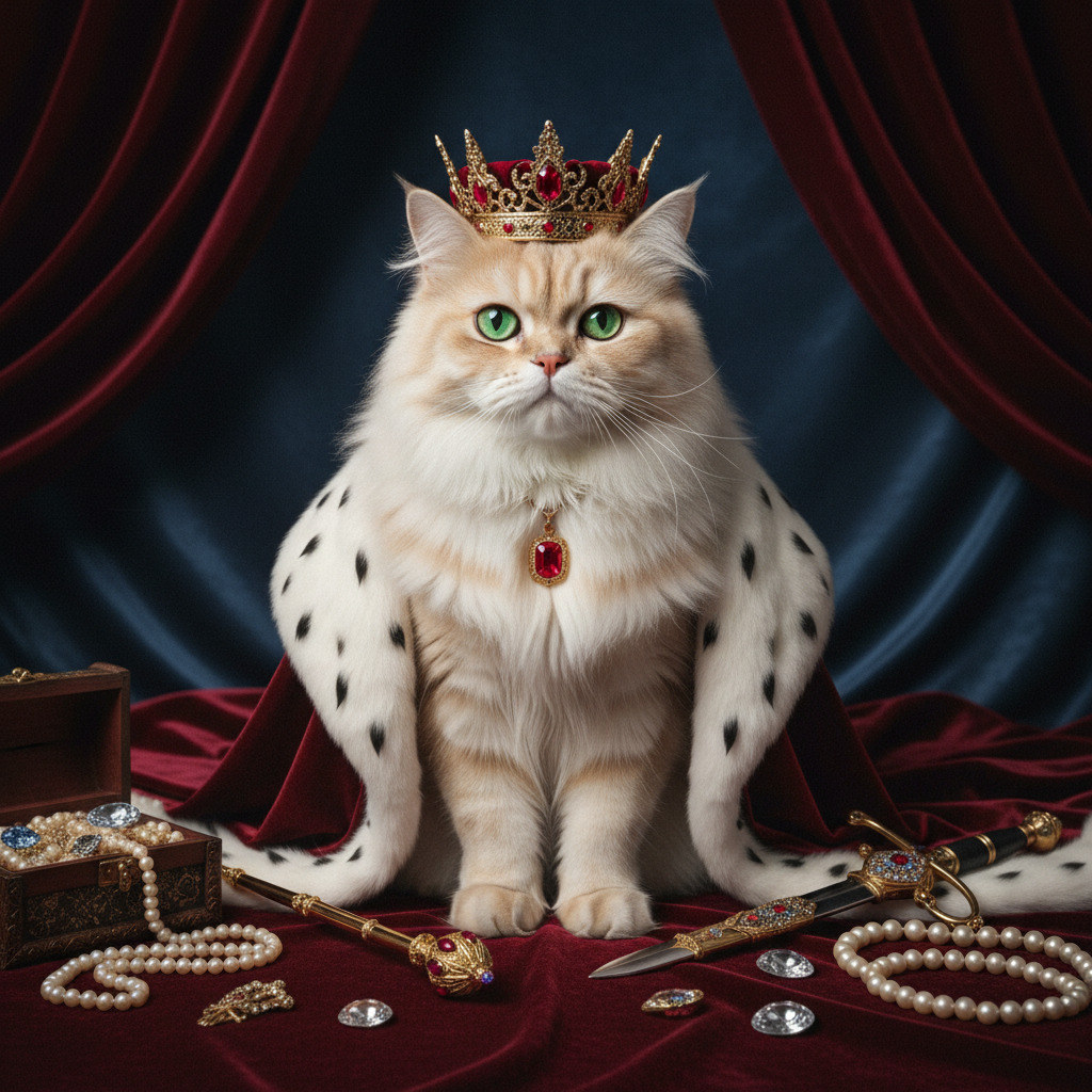 Королевский портрет животного