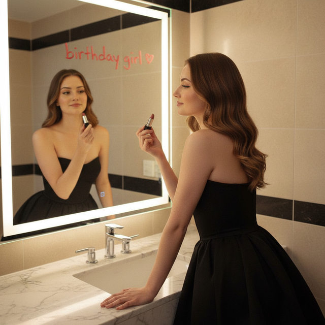 Девушка в ванной