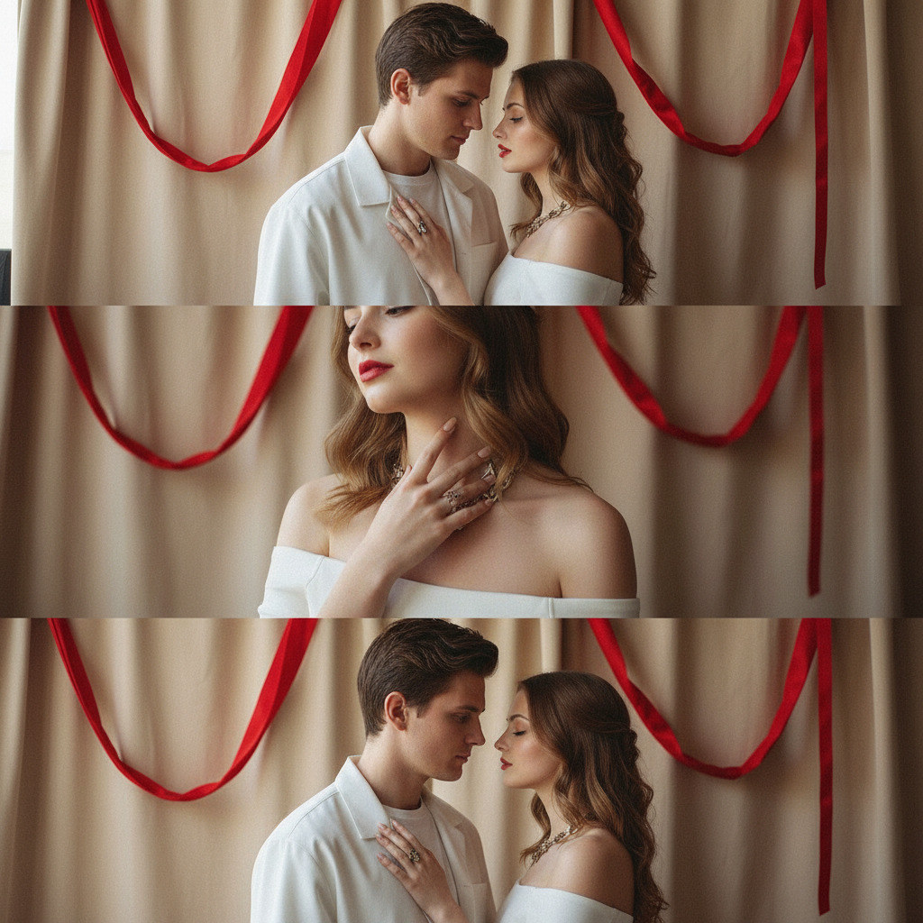 Студийный портрет пары