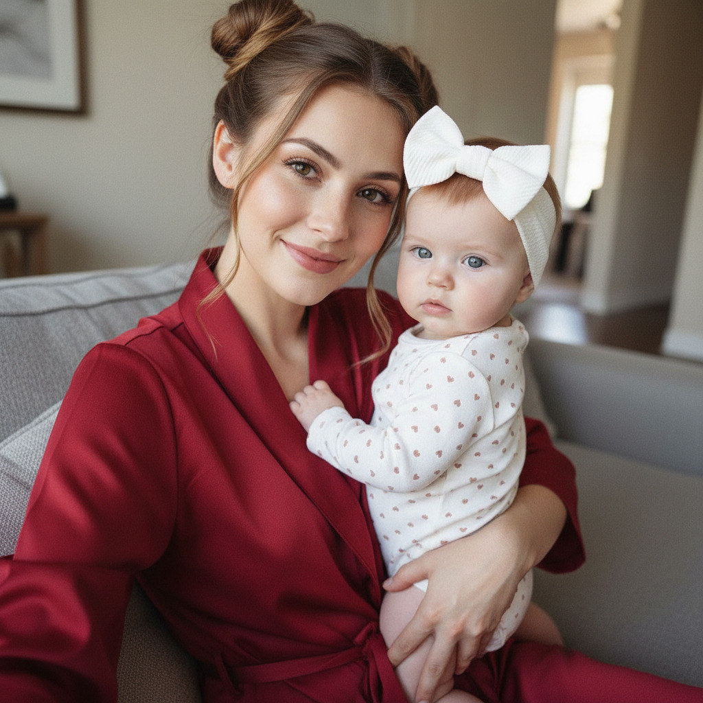 Мама с малышом