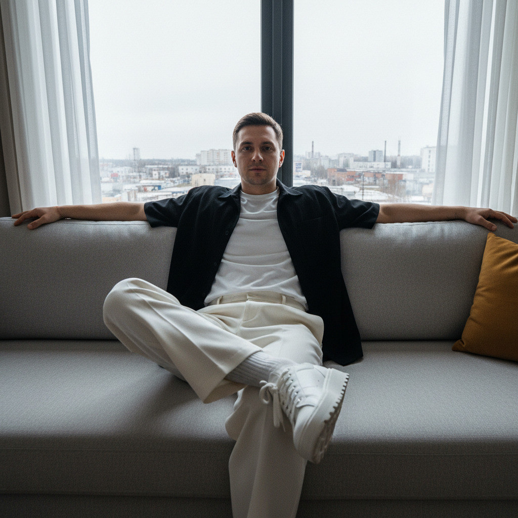 Современный портрет мужчины