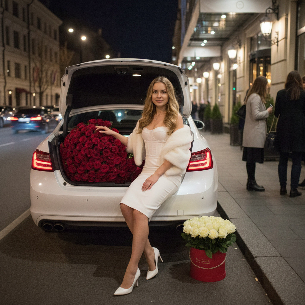 Вечерний уличный портрет