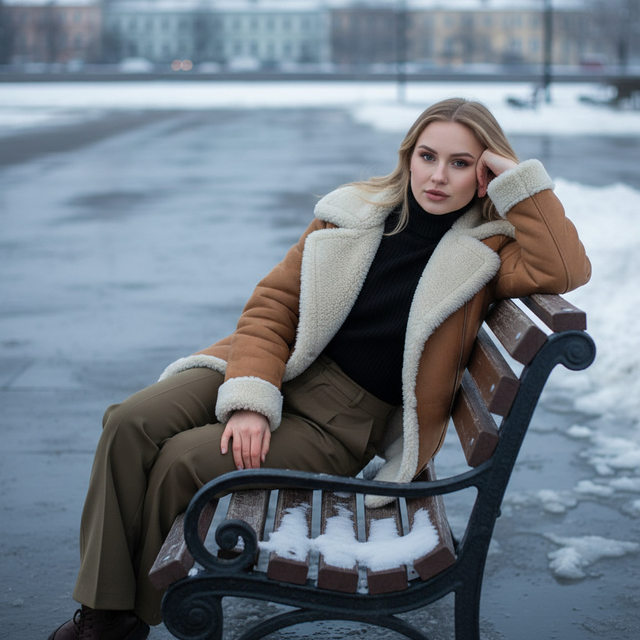 Зимний городской портрет