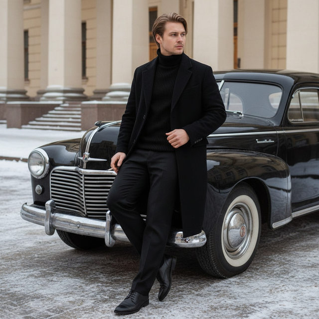 Зимой у авто