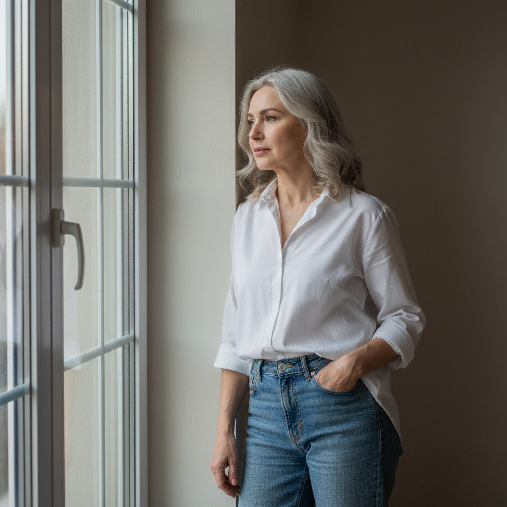 Портрет пожилой женщины