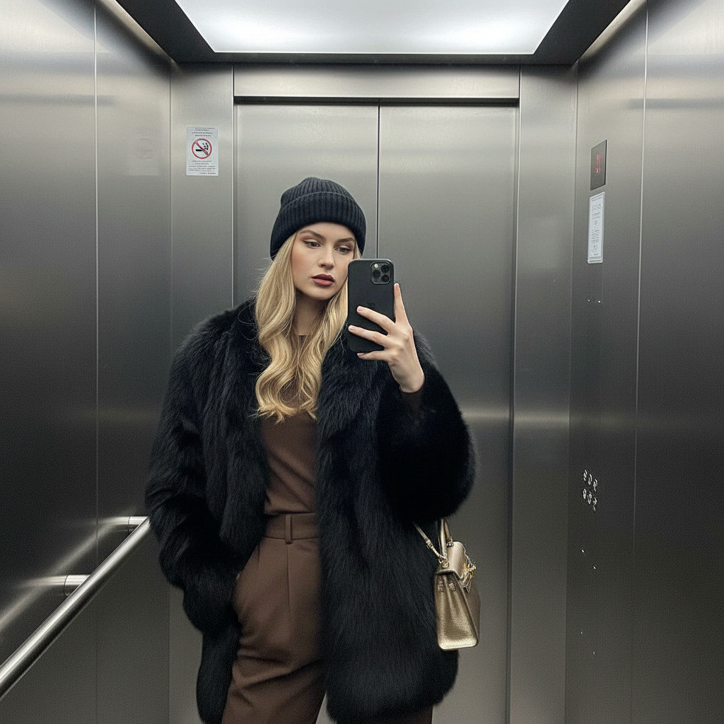 Городской стиль селфи