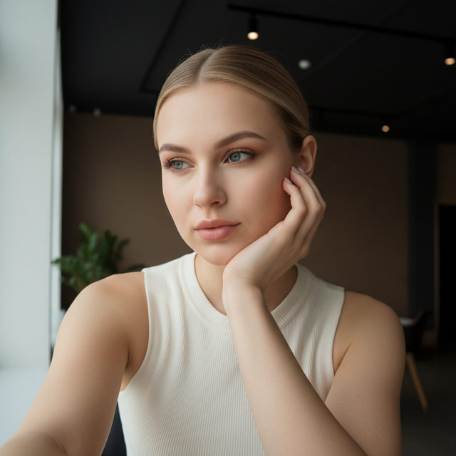 Натуральный портрет indoors