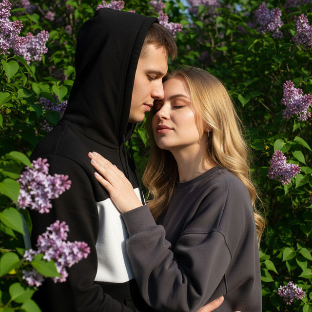 Летнее парное фото