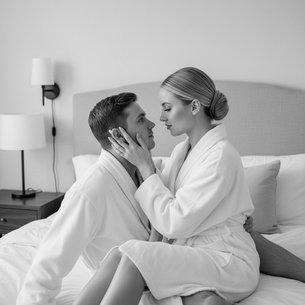 Нежная интимная сцена