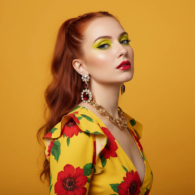 Яркая модная съемка #2615