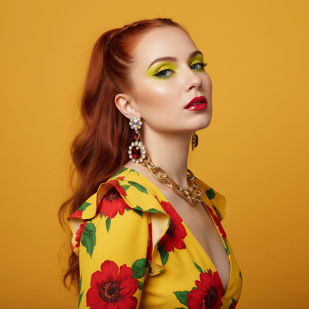 Яркая модная съемка #2615