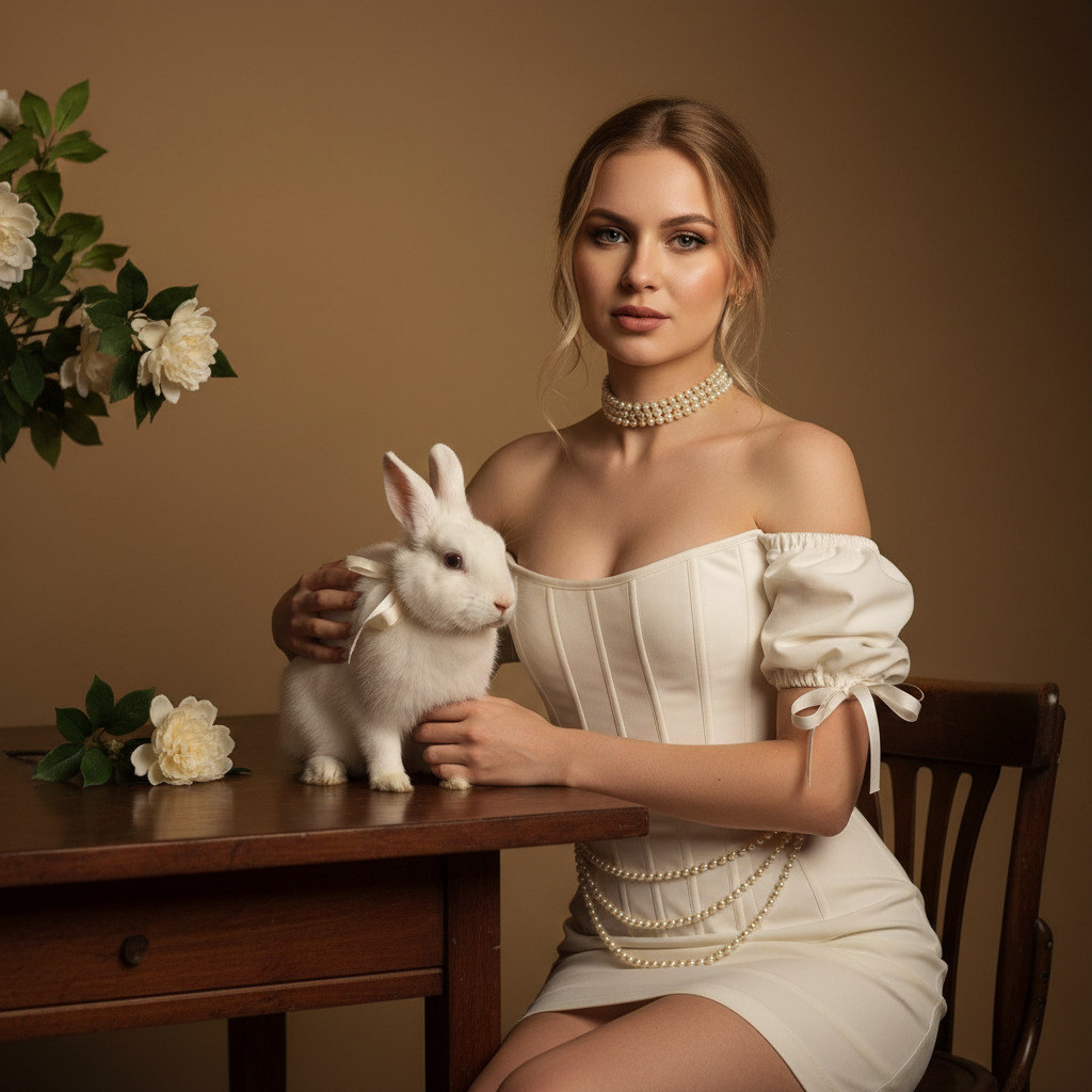 Портрет с животным #2635