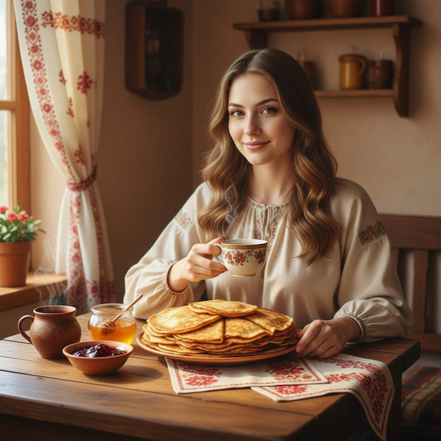 Масленица дома