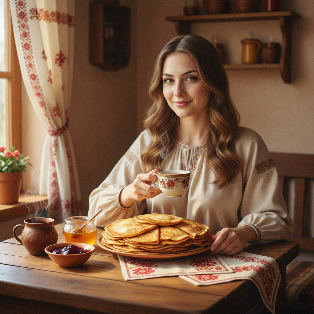 Масленица дома