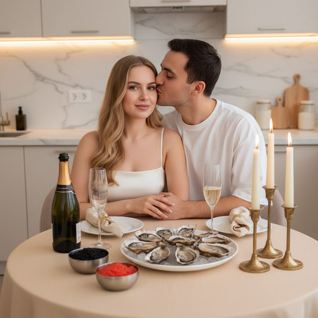Романтический ужин вдвоем