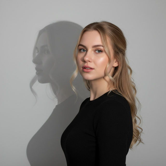 Портрет с отражением