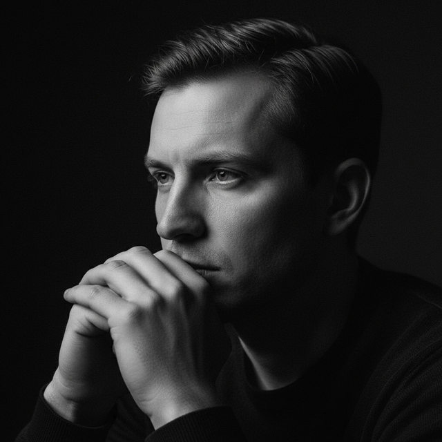 Портрет в черно-белом