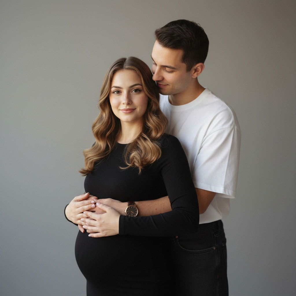 Интимный портрет пары в положении