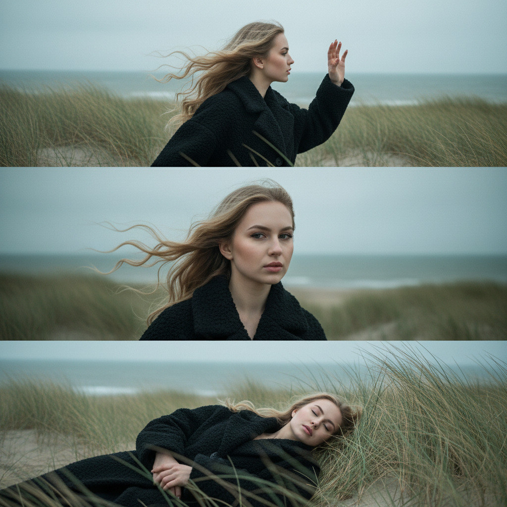 Коллаж на природе