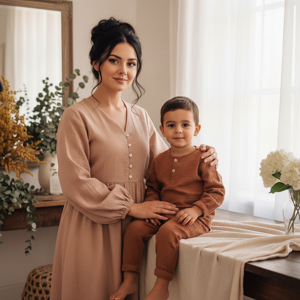 Мама с мальчиком