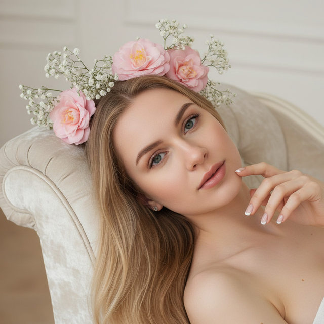 Нежный портрет женщины