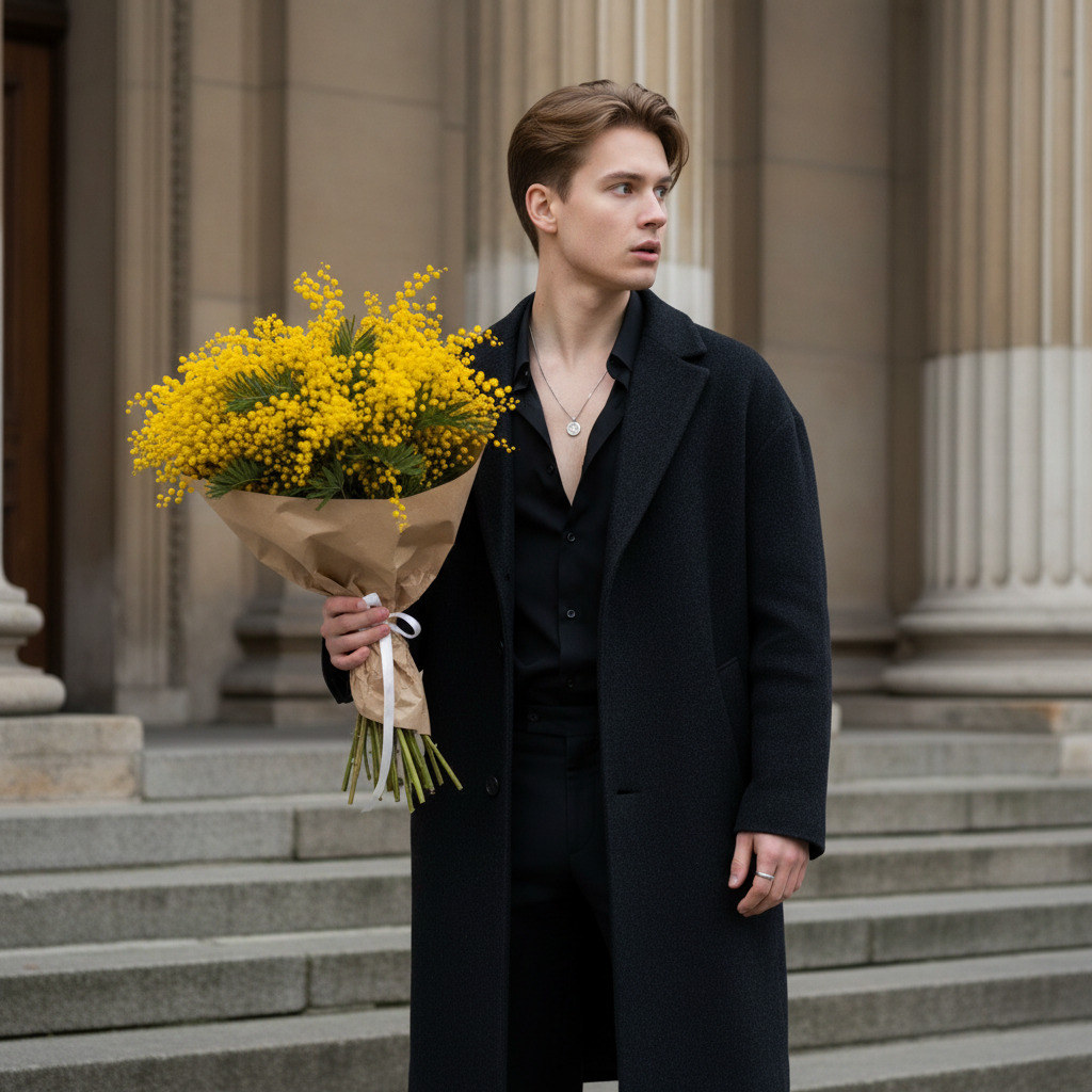 Уличный портрет мужчины