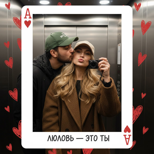 Карта туз - любовь