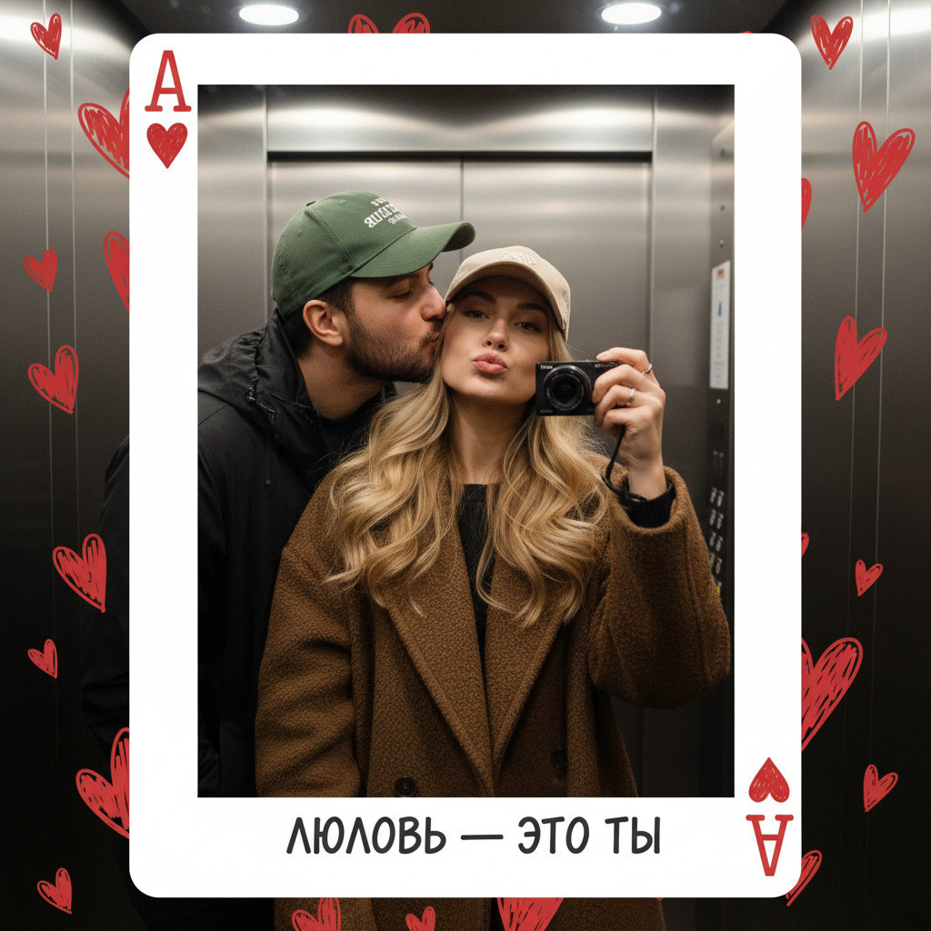 Карта туз - любовь