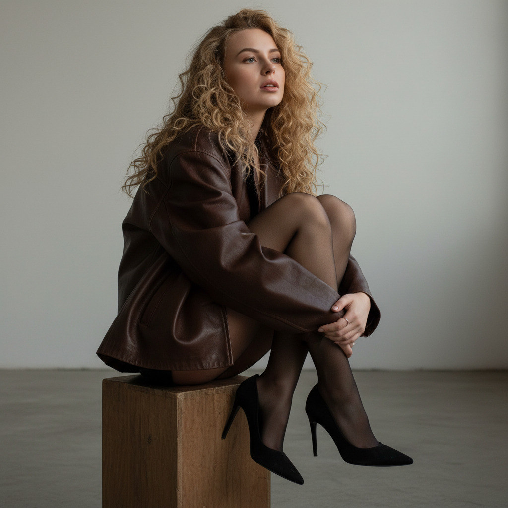 Минималистичный студийный кадр