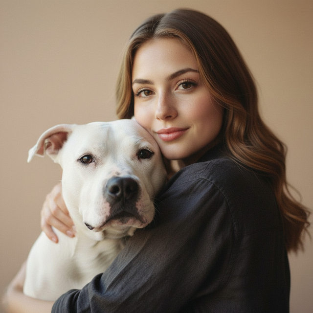 Женщина и собака