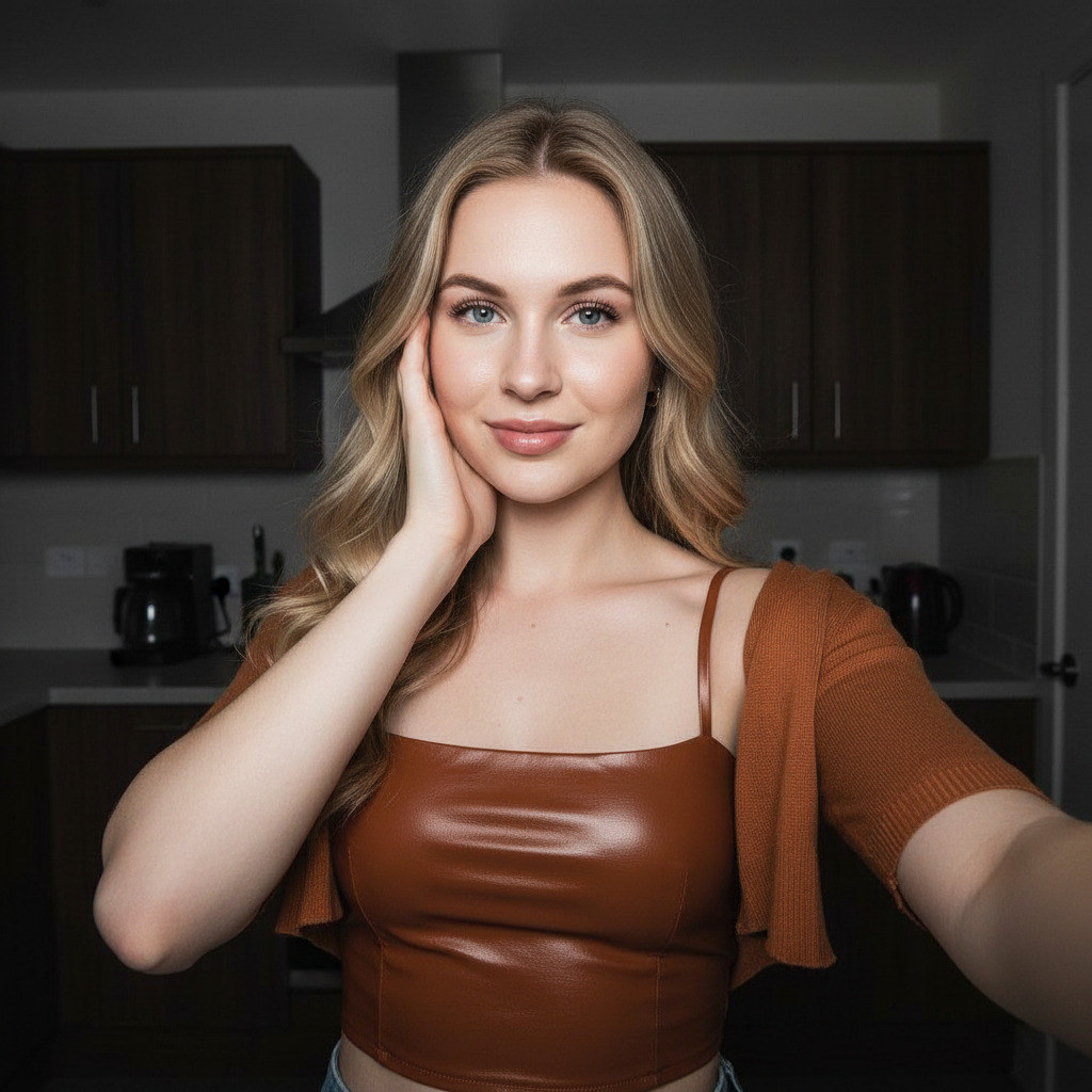 Ночной стильный портрет