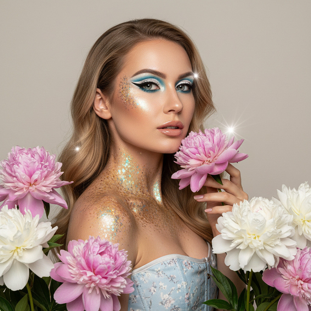 Бьюти-фотография женщины