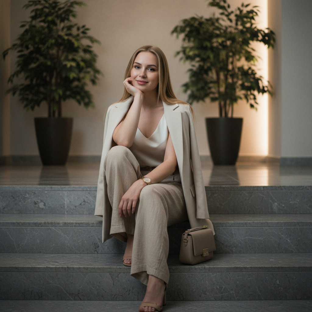 Элегантная девушка