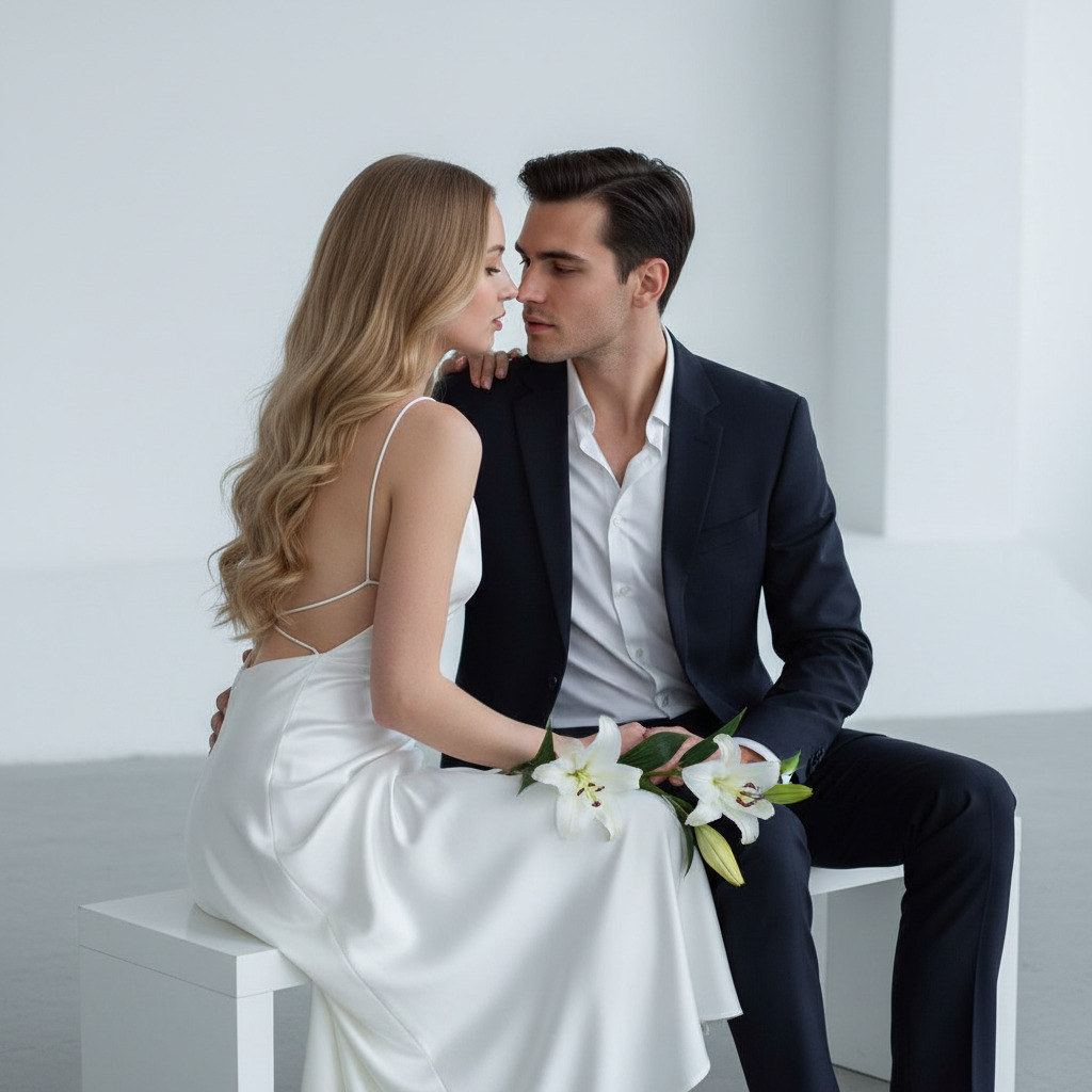 Фэшн-портрет в студии